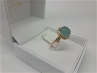 Ringe Annamaria Cammilli Dame in Gold Acquamarina GAN2649P - GAN2649P